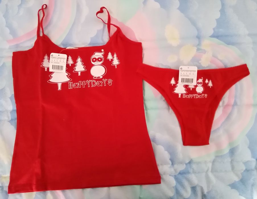 DIA DOS NAMORADOS - Conjunto de lingerie top + cuecas da marca 'Oysho'