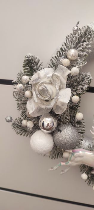 Новогодний венок декор новый год, новорічний вінок декор новий рік