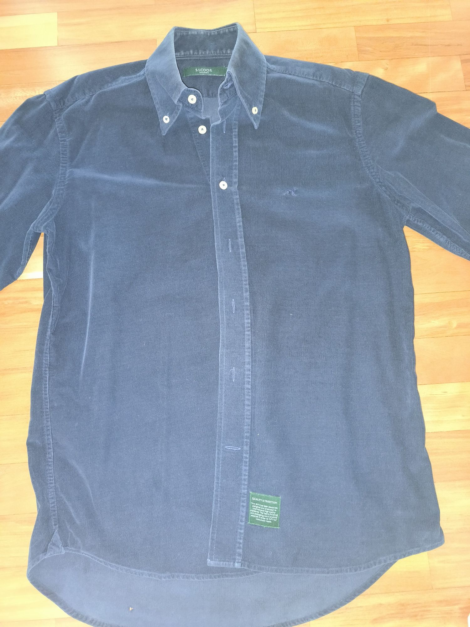 Camisa Bombazine Azul escuro Saccor