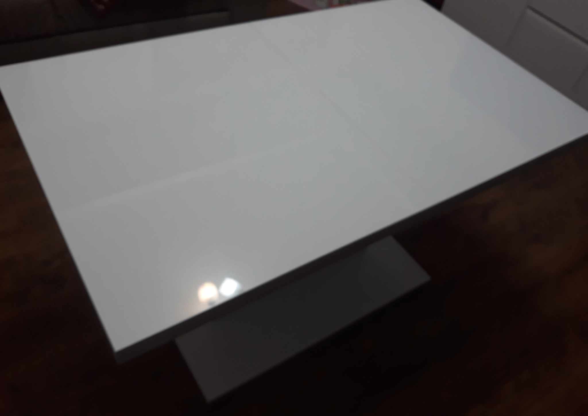 stół/ ława/ ławostół 120x 70 do 200x70 biały lakier