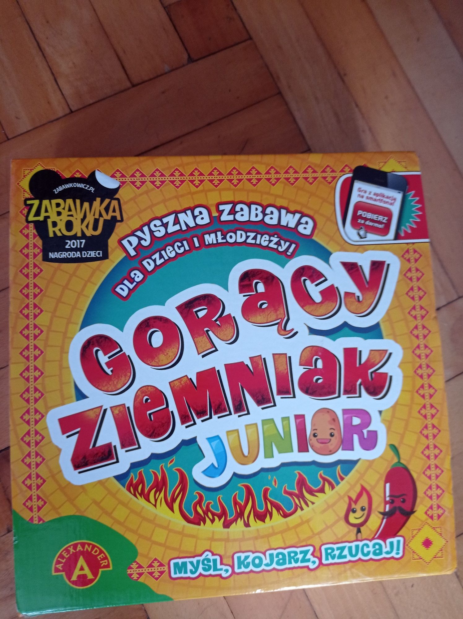 Gra planszowa gorący ziemniak junior