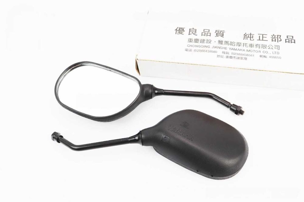 Зеркала к-кт YAMAHA- чёрные "капли", М8 (ССС - знак качества)