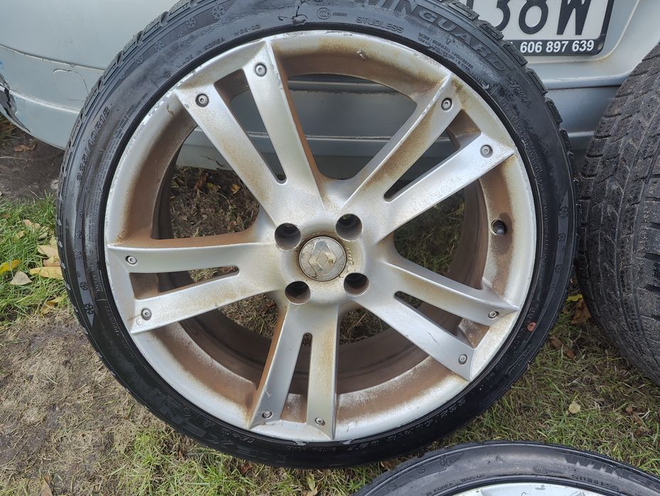 Koła alufelgi Fondmetal tech5/f6 4x100 18"  8j et43 Megane golf bravo