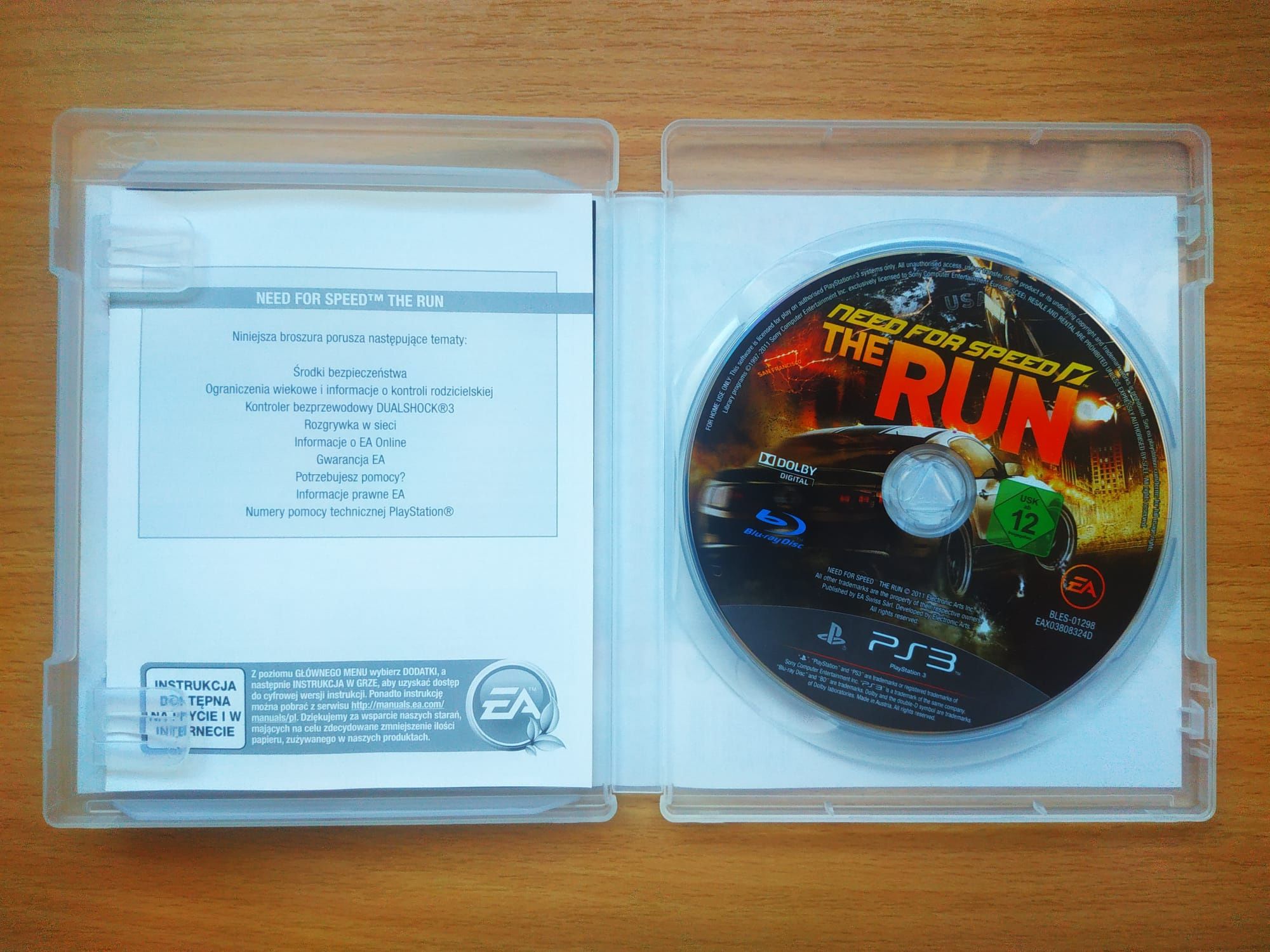 Need for speed The Run ps3, pl, stan bardzo, możliwa wysyłka olx