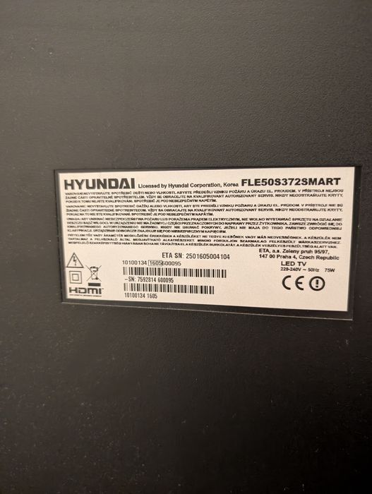 Telewizor Hyundai full HD 55"