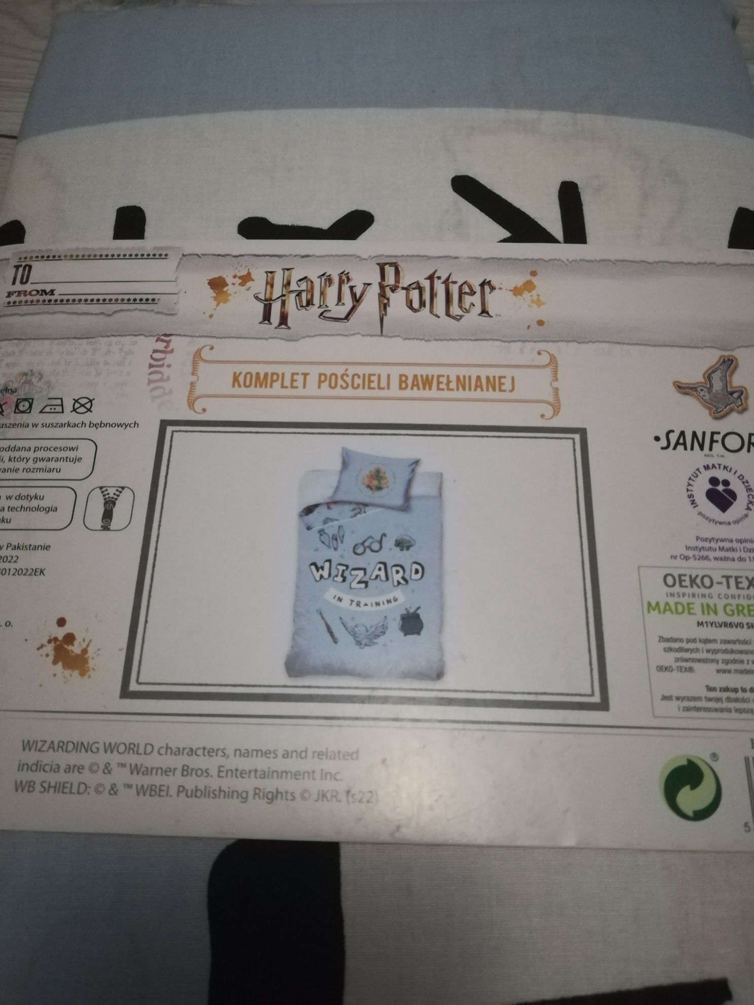 Komplet pościeli bawełniany Harry Potter 100x135 cm