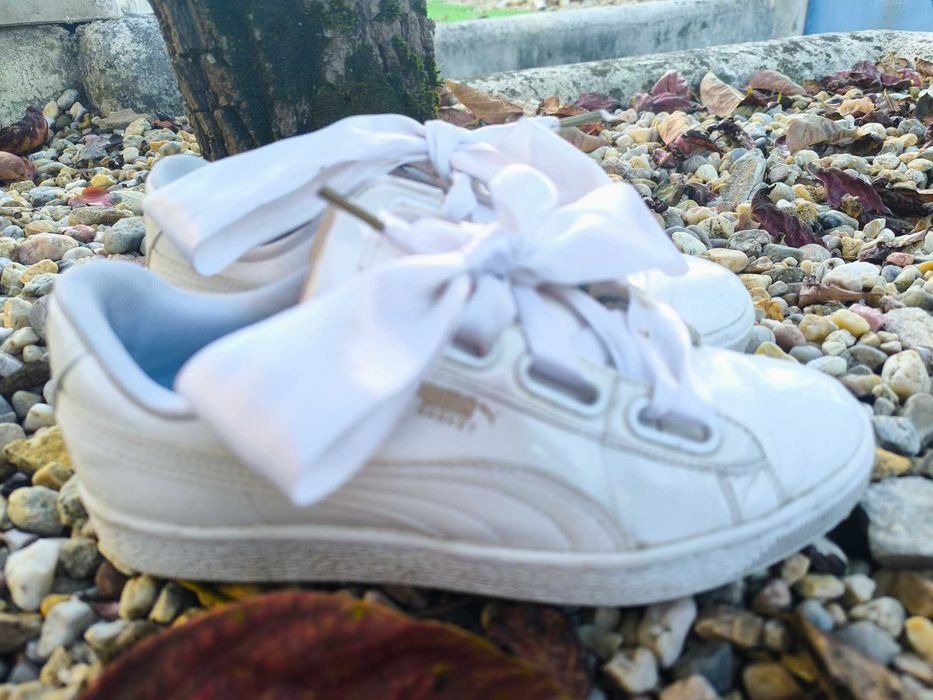 Sapatilhas Puma brancas