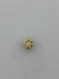 Złoty element charms na bransoletkę Pandora, Próba 585. Nowy (435)