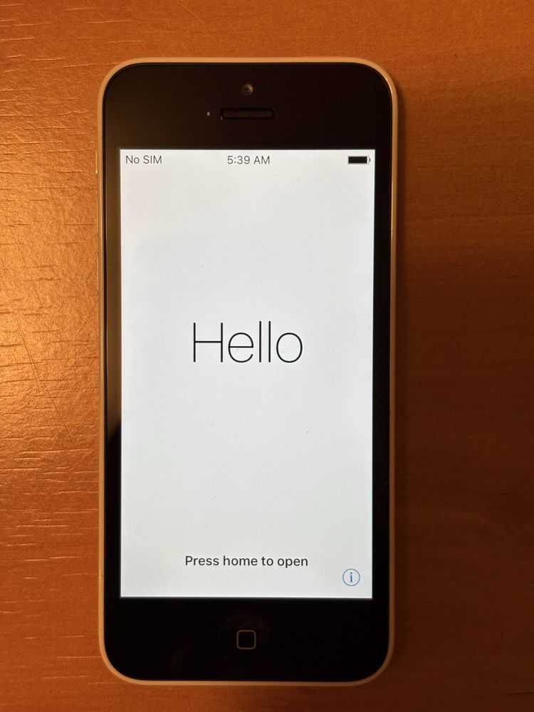 iPhone 5C 16 Gb novo
