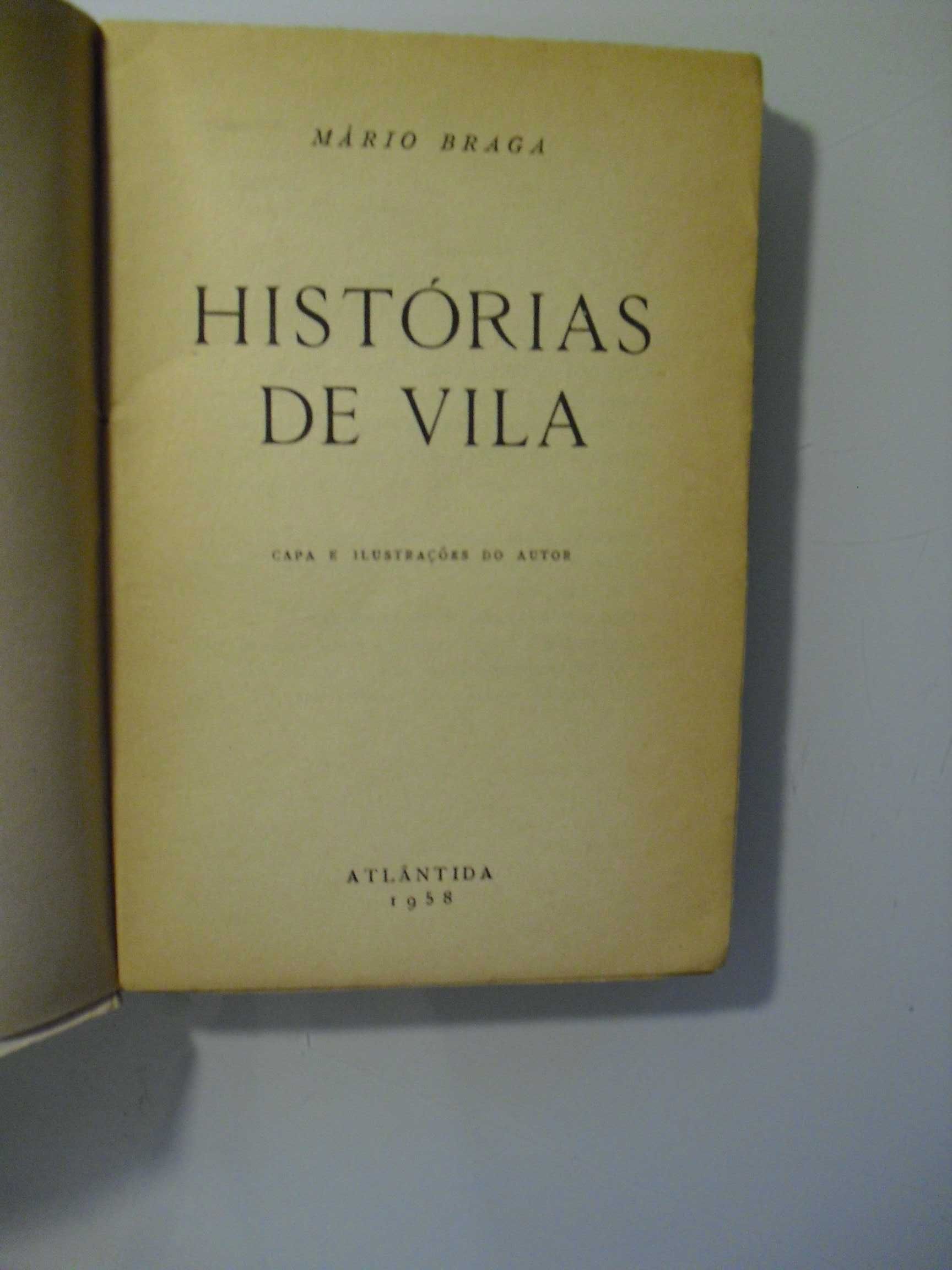 Braga (Mário);Histórias da Vila;Atlântida,1ª Edição,1958