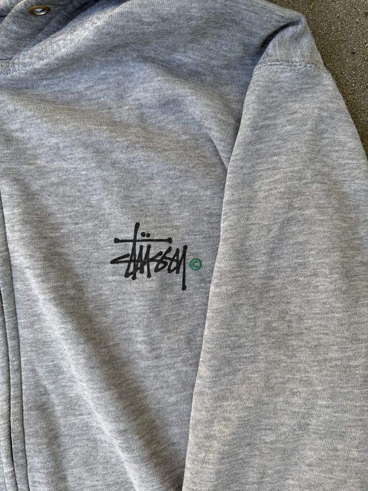 Stussy hoodie y2k boxy oversize