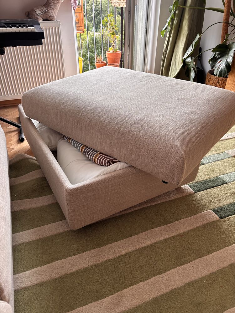 Roczna! Sofa Vimle rozkladana z podnóżkiem