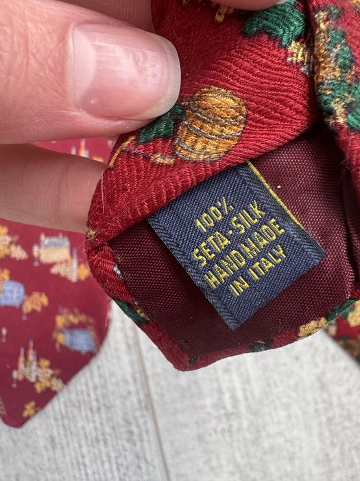 Вінтажна краватка claudio bernasconi винтажный галстук