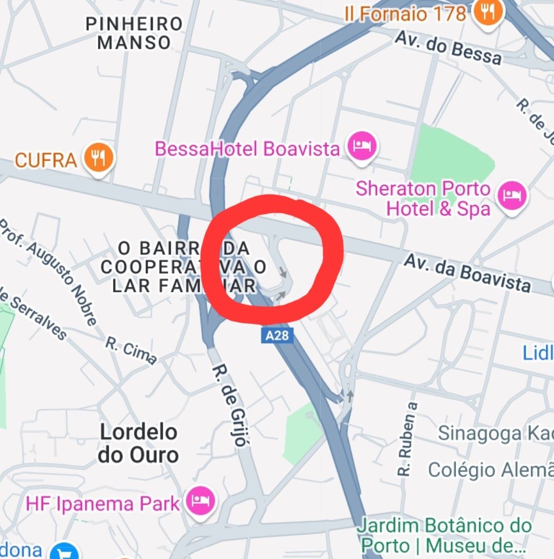 Lugar de garagem Avenida Boavista