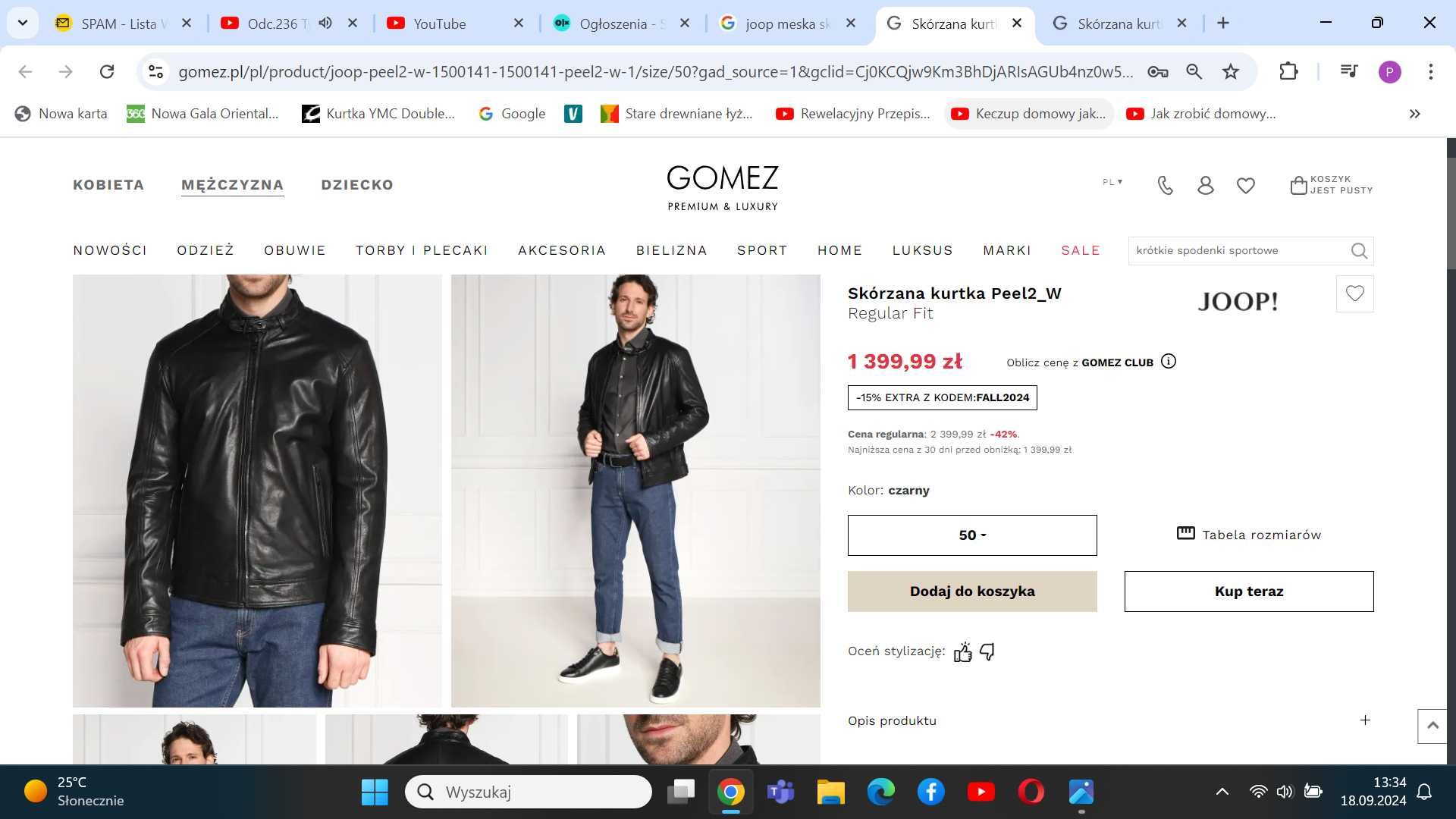 Męska Joop Boss Calvin