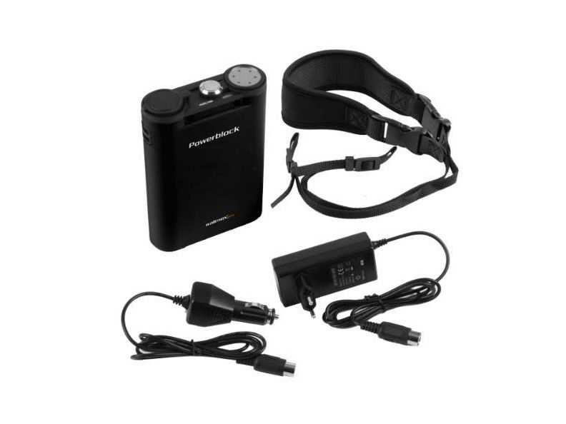 WALIMEX PRO PowerBlock II Preto p/ flashes compactos