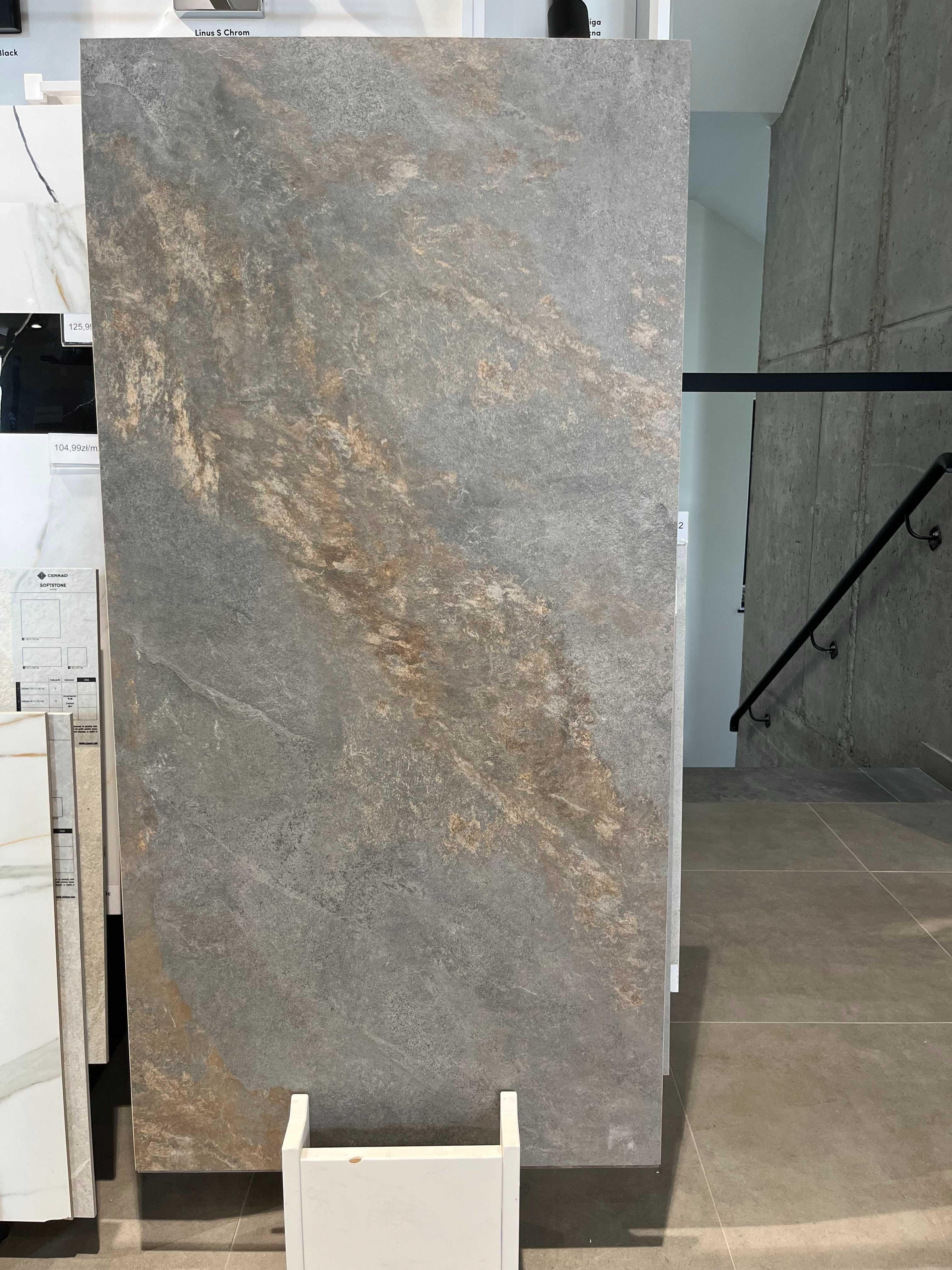 Auric Grey 60x120 płytka gresowa GATUNEK 2-imitacja kamienia