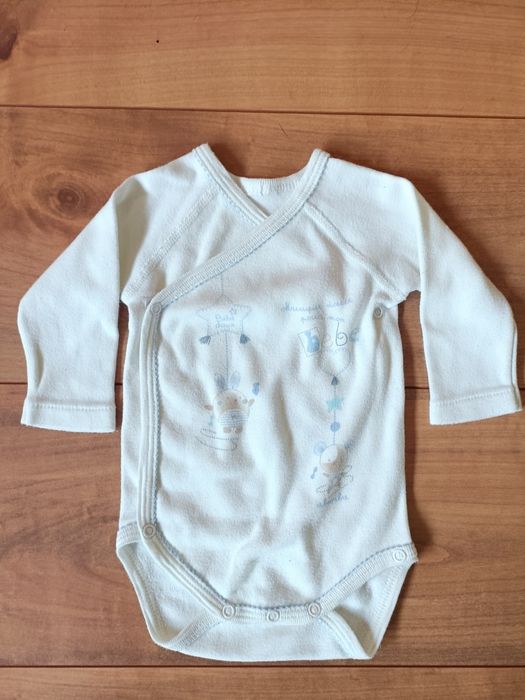 Conjunto de 5 Bodies bebé manga comprida - 3 meses (62cm)