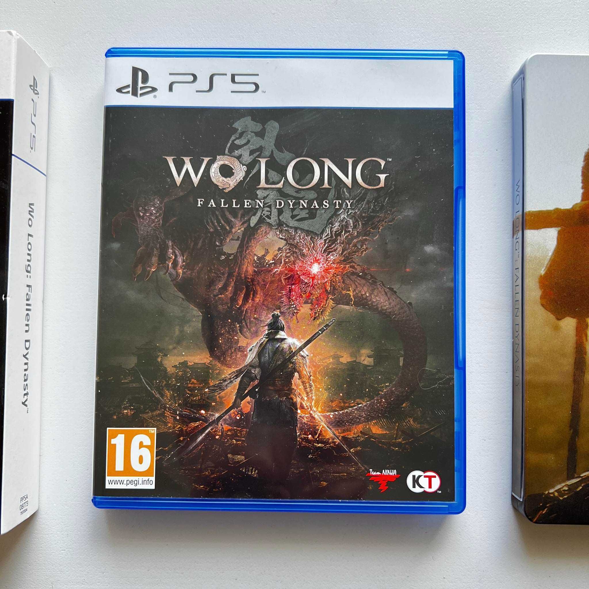 WO LONG Fallen Dynasty Steelbook Edition Gra na PS5 Unikatowa Seria