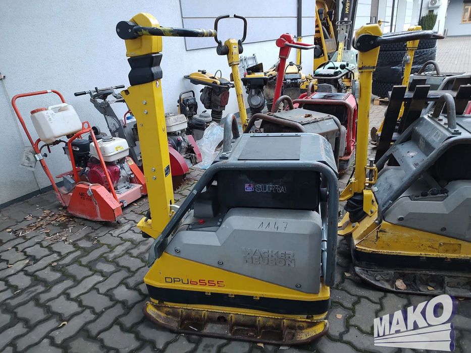 Wacker Neuson DPU6555Heh  Zagęszczarka Wacker Neuson DPU6555 Amman Bomag Belle Dynapac Hatz