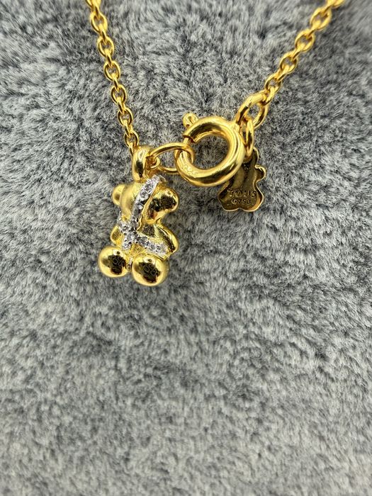 Wisiorek z lancuszkidm Mis tous cyrkonia