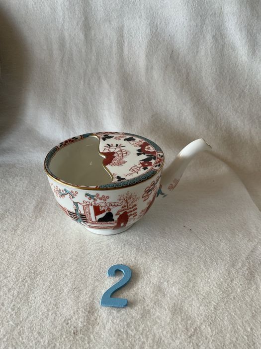 Bacia lavanda barba/bule acamados