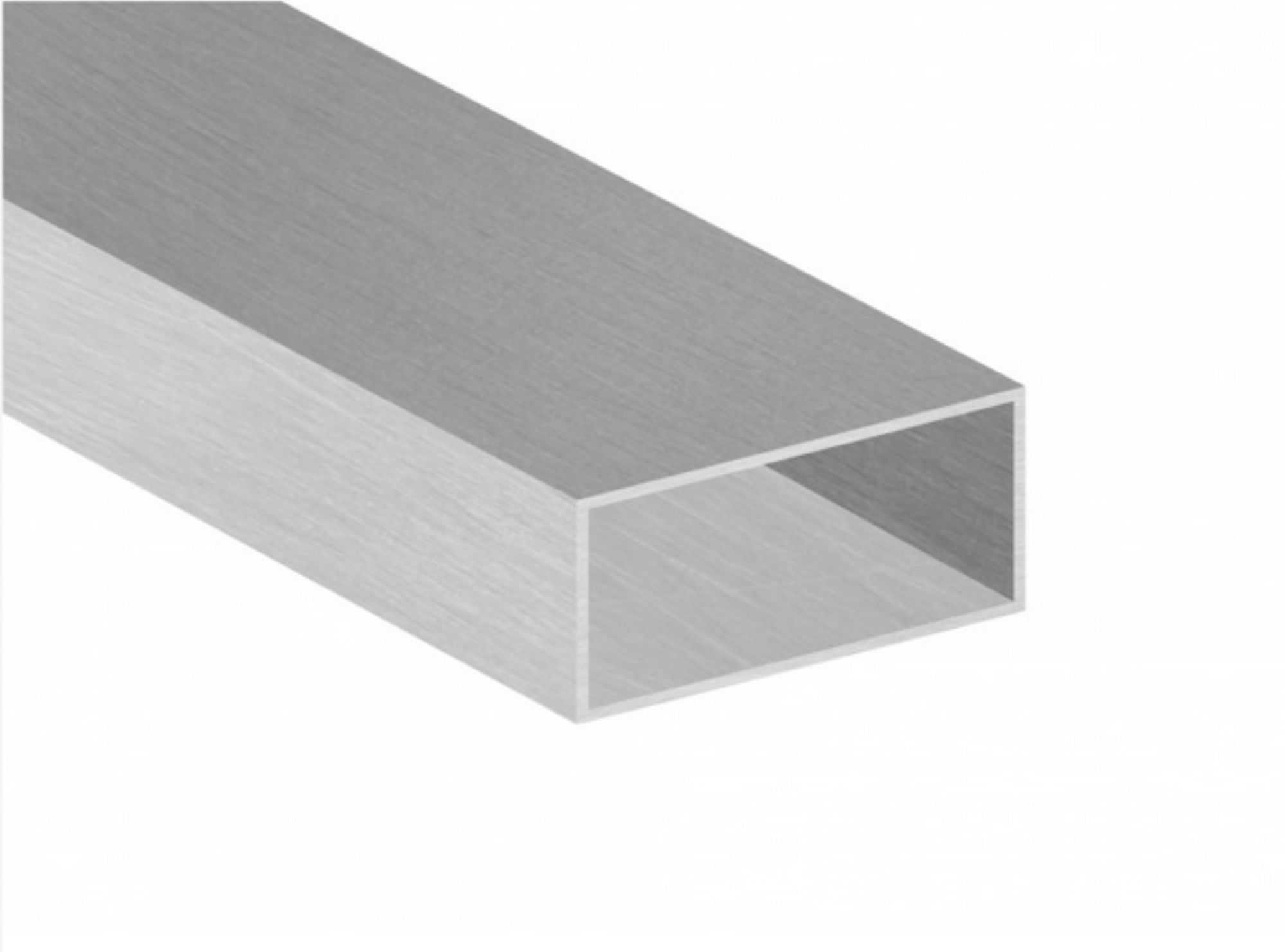 Profil aluminiowy zamknięty rura prostokątna 80x40x2mm 1m