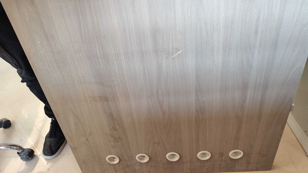 2x drzwi łazienkowe lewe, szerokość 80cm.