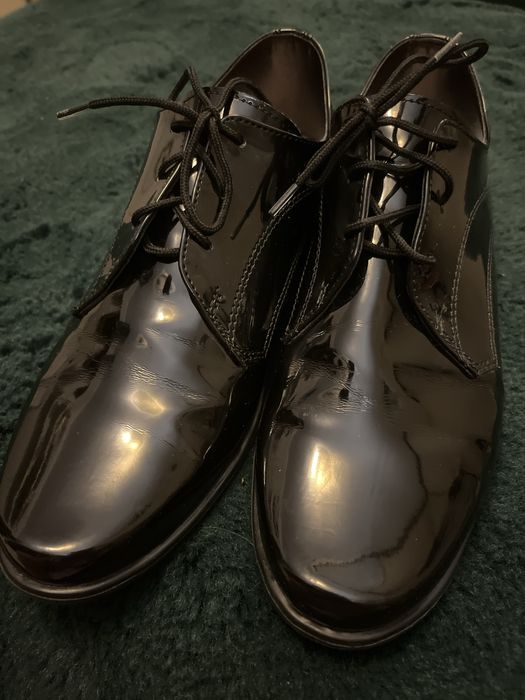Buty elaganckie do komunii dla chłopca, lakierki