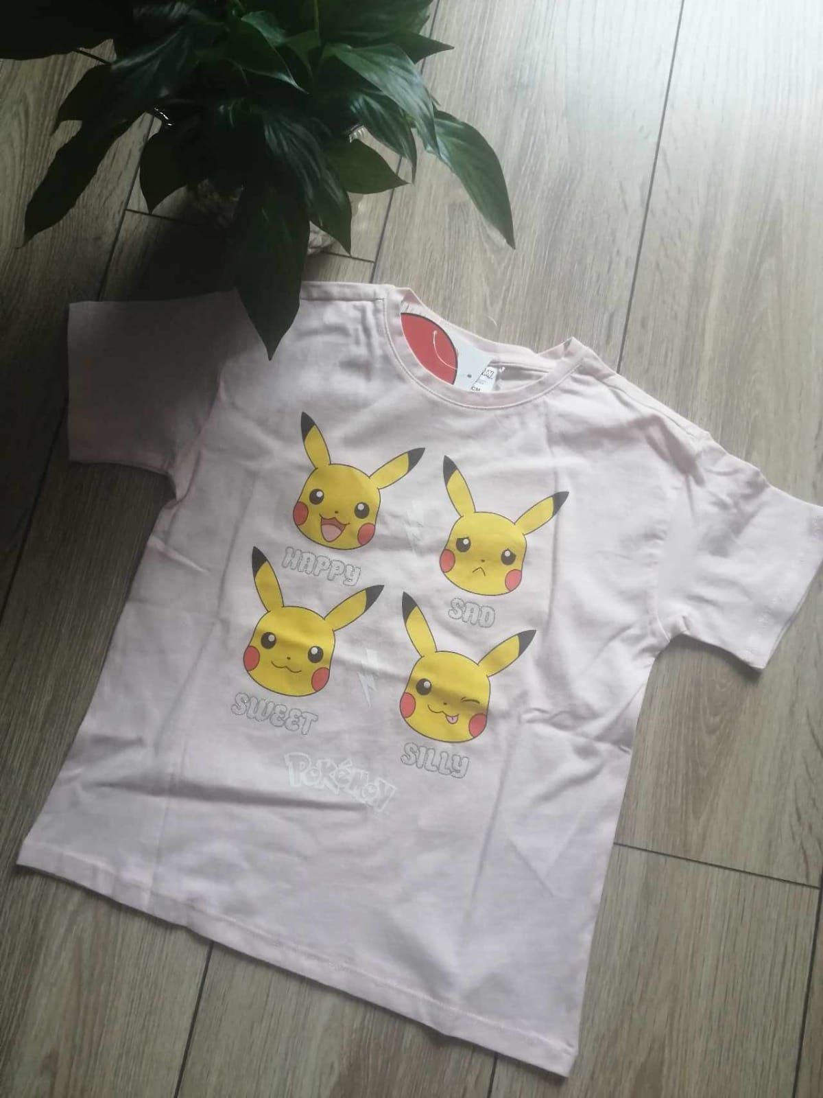 Koszulka bluzka t-shirt Pokemon, Pikachu rozm 128