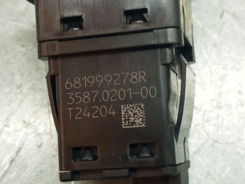 Botão / interruptor / sinal airbag off DACIA Sandero III