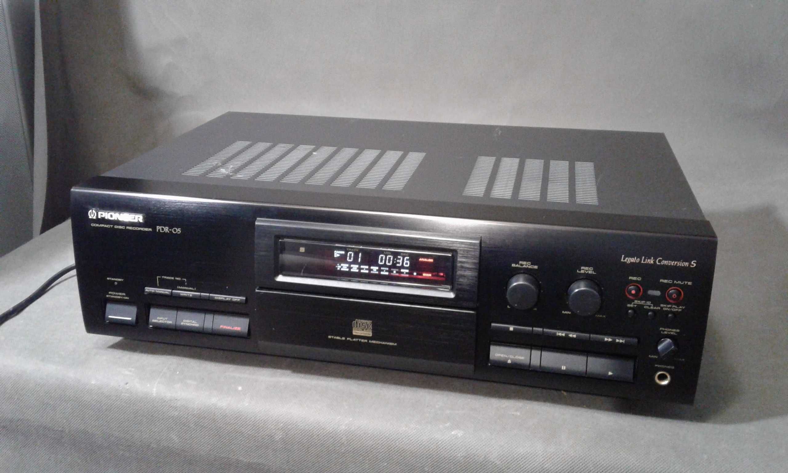 PIONEER PDR-05,nagrywarka audio cd