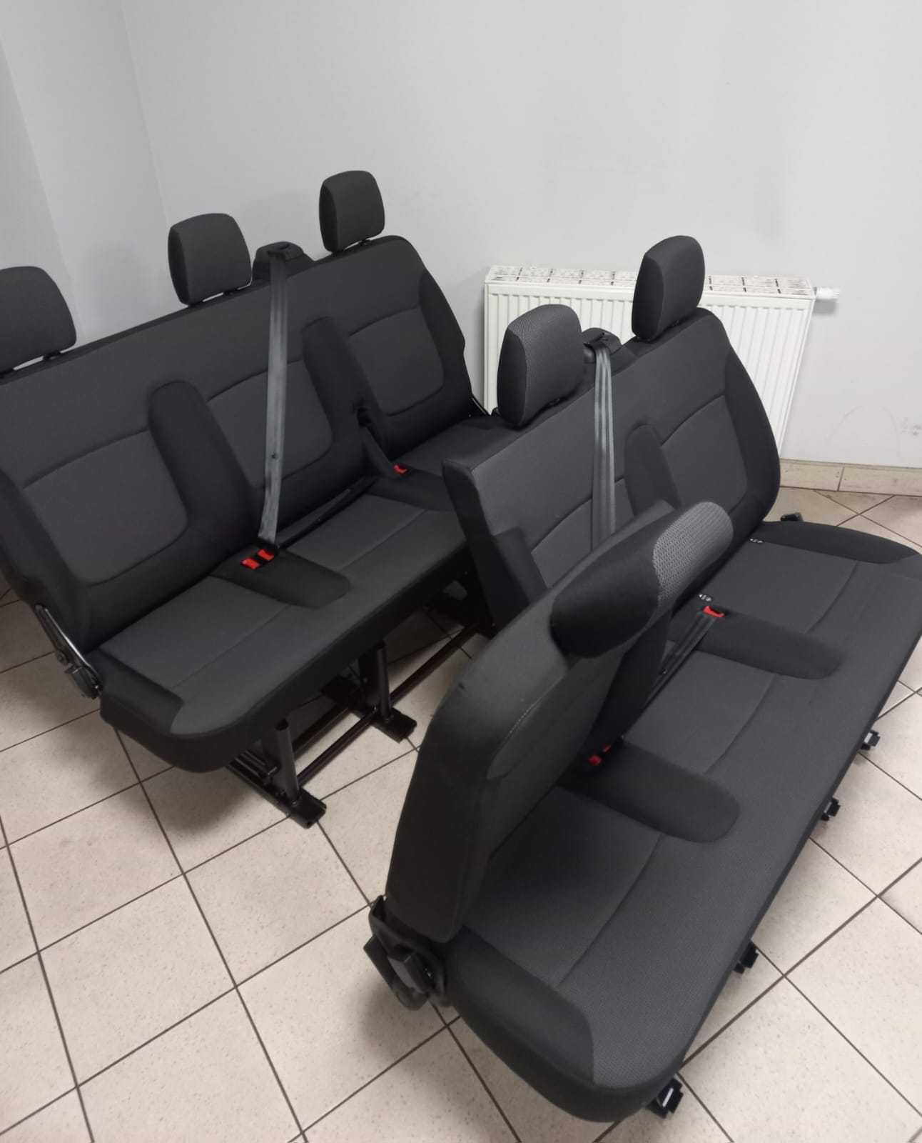 Fotele ławki do Renault Trafic III 2023 fabrycznie nowe.