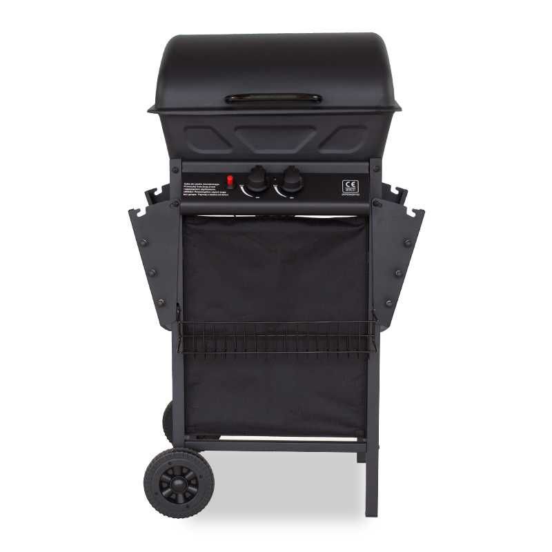 Grill gazowy z dwoma palnikami moc 5,5 kW GG0101 na taras do ogrodu