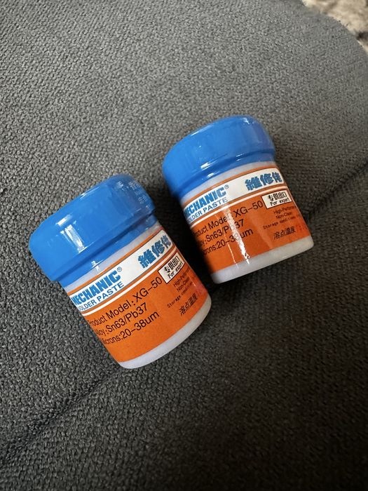 XG-50 паяльна паста Mechanic 183°С