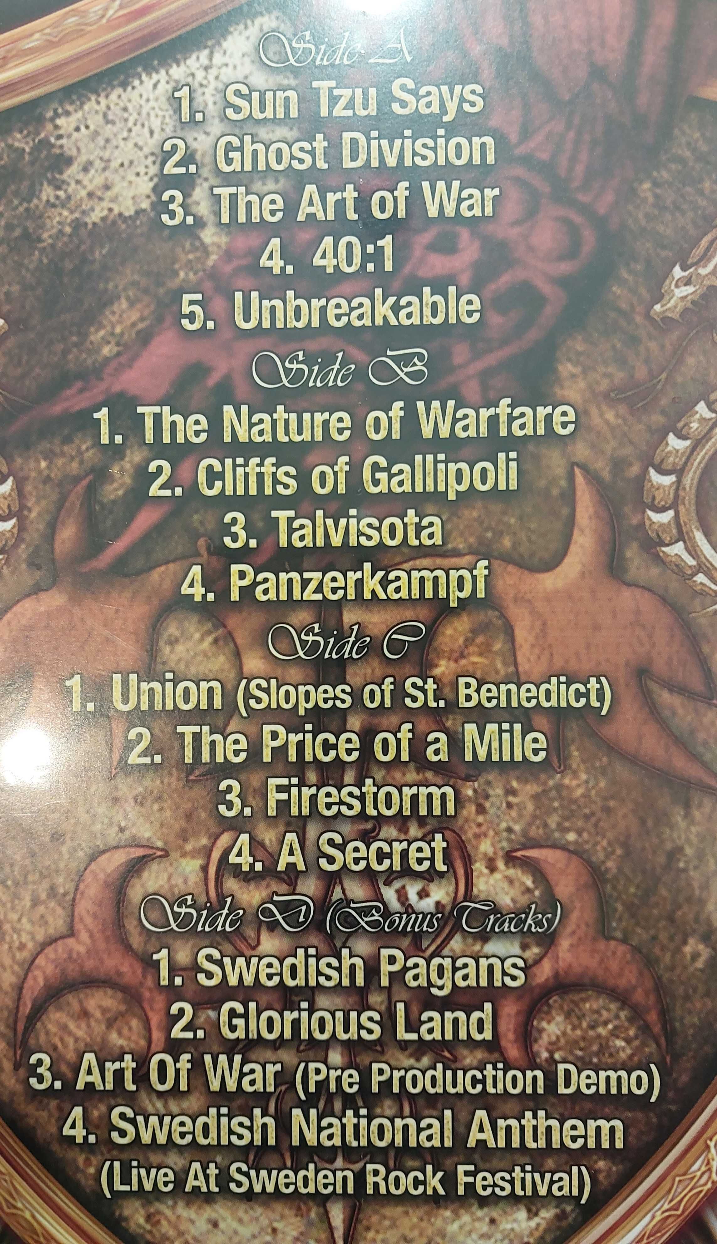 Sabaton The Art Of War Re-Armed Winyl 180gr 2LP nowa w folii fab.