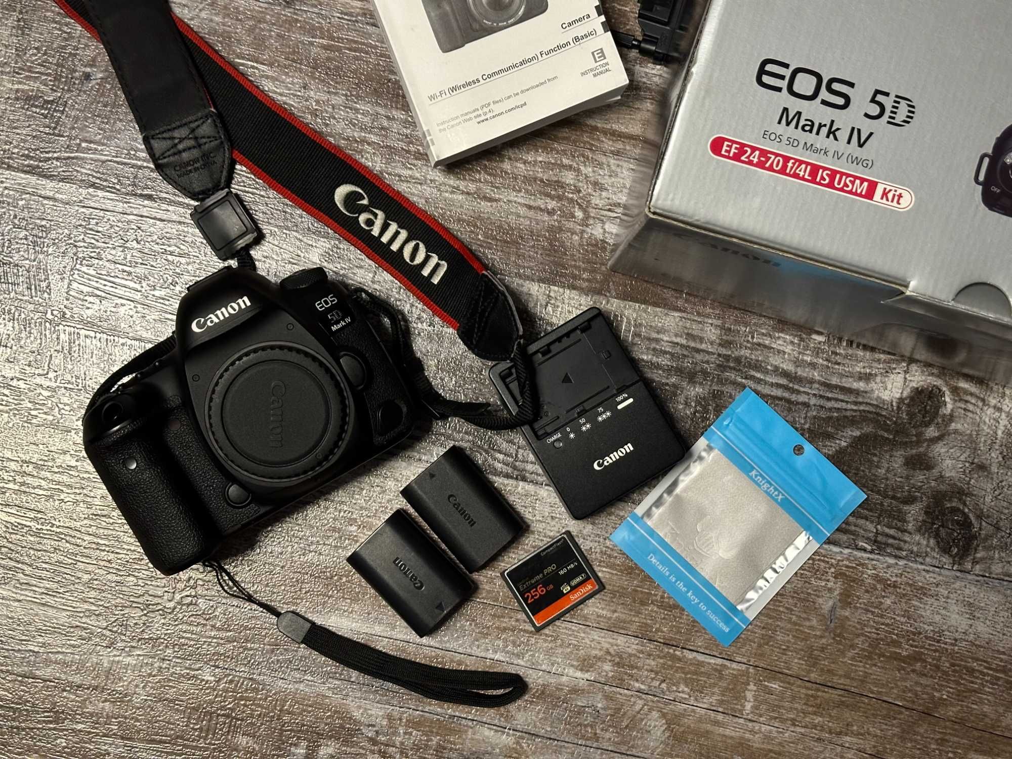 Canon EOS 5D Mark IV 4  + Карта памяти SanDisk 256GB CF Extreme Pro