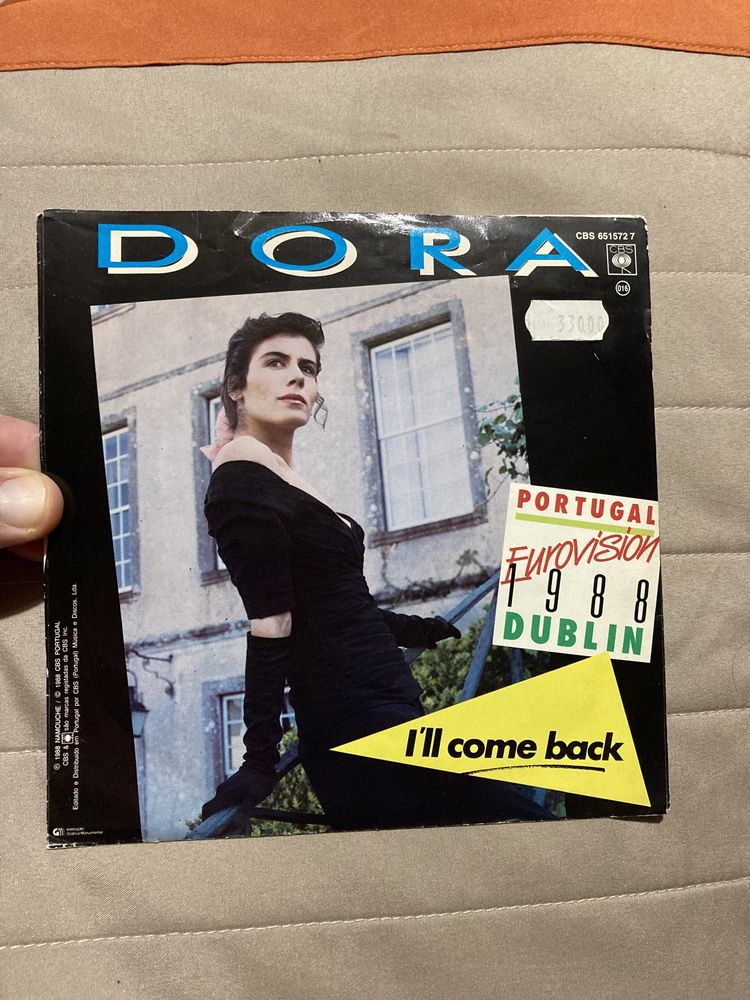 Dora Voltarei Single Eurovisao 1988