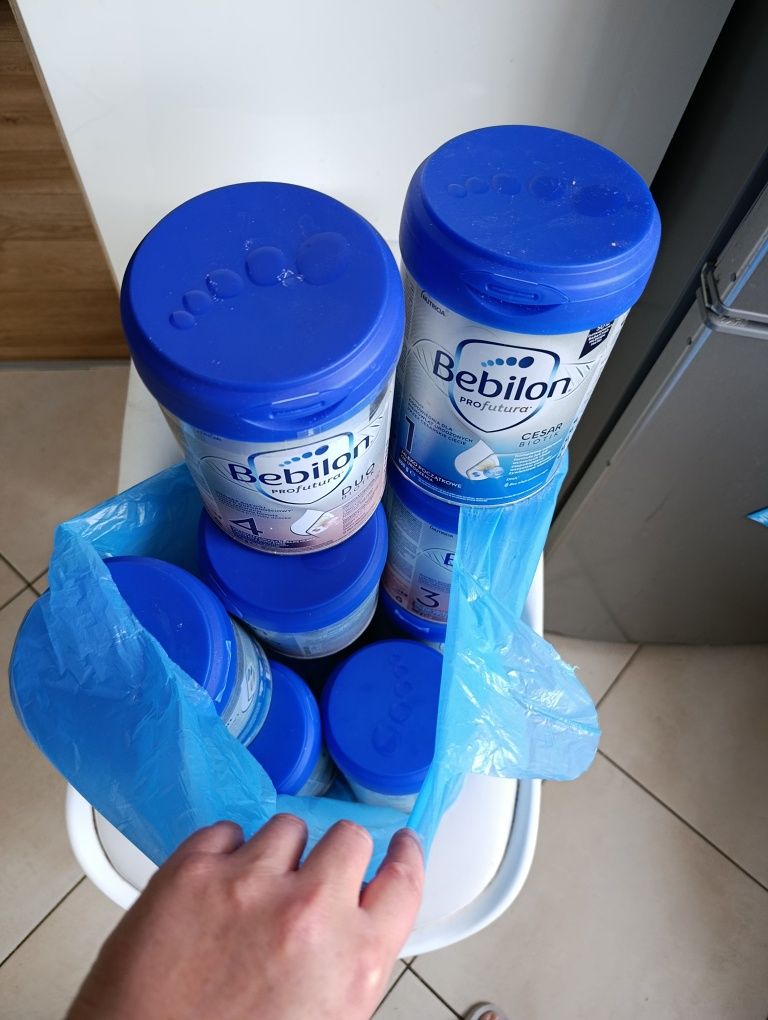 Puszki po mleku 800g z wygodnym zamykaniem
