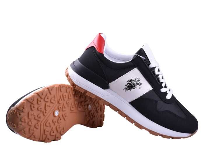 Buty Męskie Adidasy Sportowe Trampki Sneakersy czarne (GB001) r.42