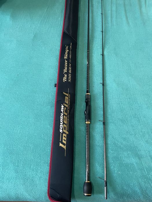 Спіннінг evergreen poseidon squidlaw imperial Nims-86M razor king