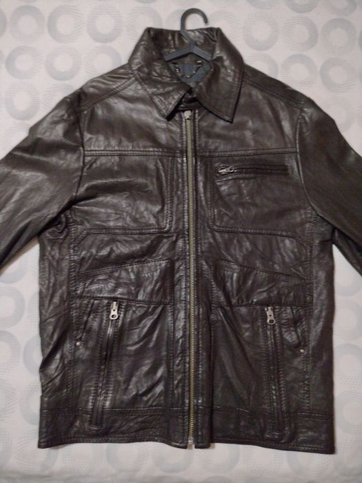 Casaco de Couro Red Oak Homem