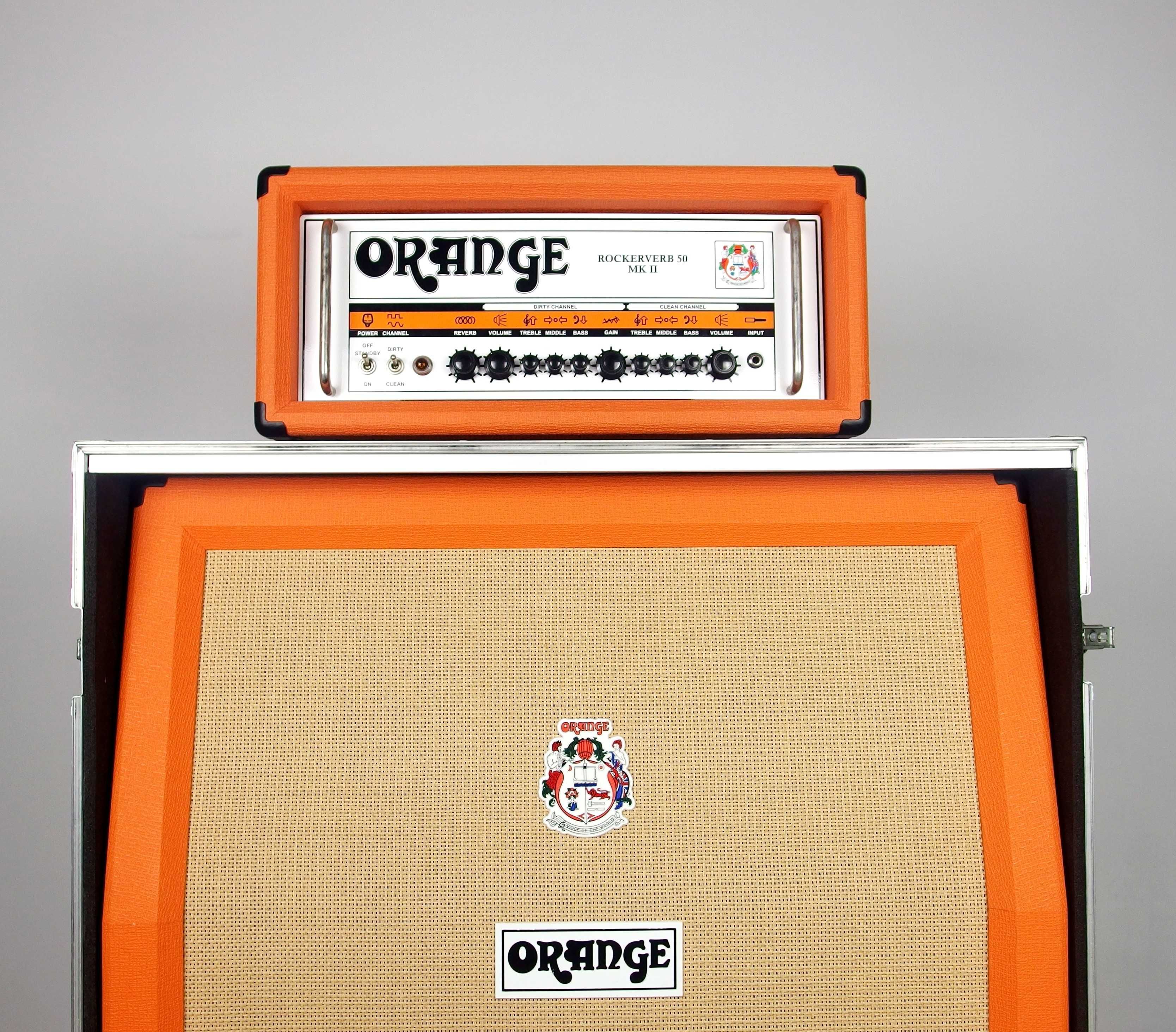 Orange Rockerverb MK2 (50w) + case  (wzmacniacz lampowy)