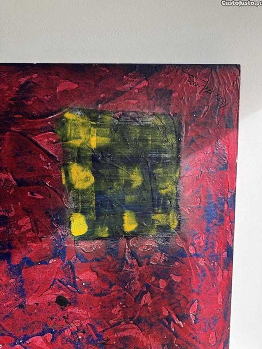 Quadro pintura abstrata