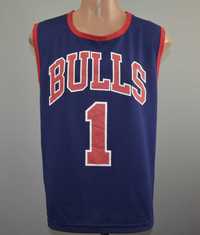 Баскетбольная майка Rose №1 команда Chicago Bulls (L)