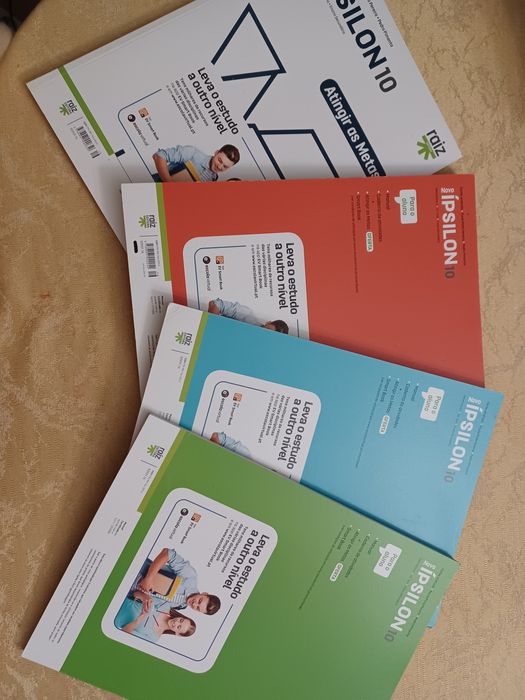 Novo Ípsilon 10 - Matemática A - 10º ano ( NOVOS)