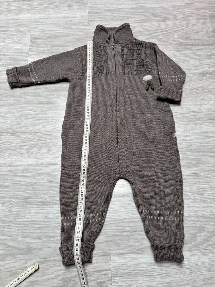 Kombinezon rampers Lillelam 100% merino wool wełna merynosa merynos