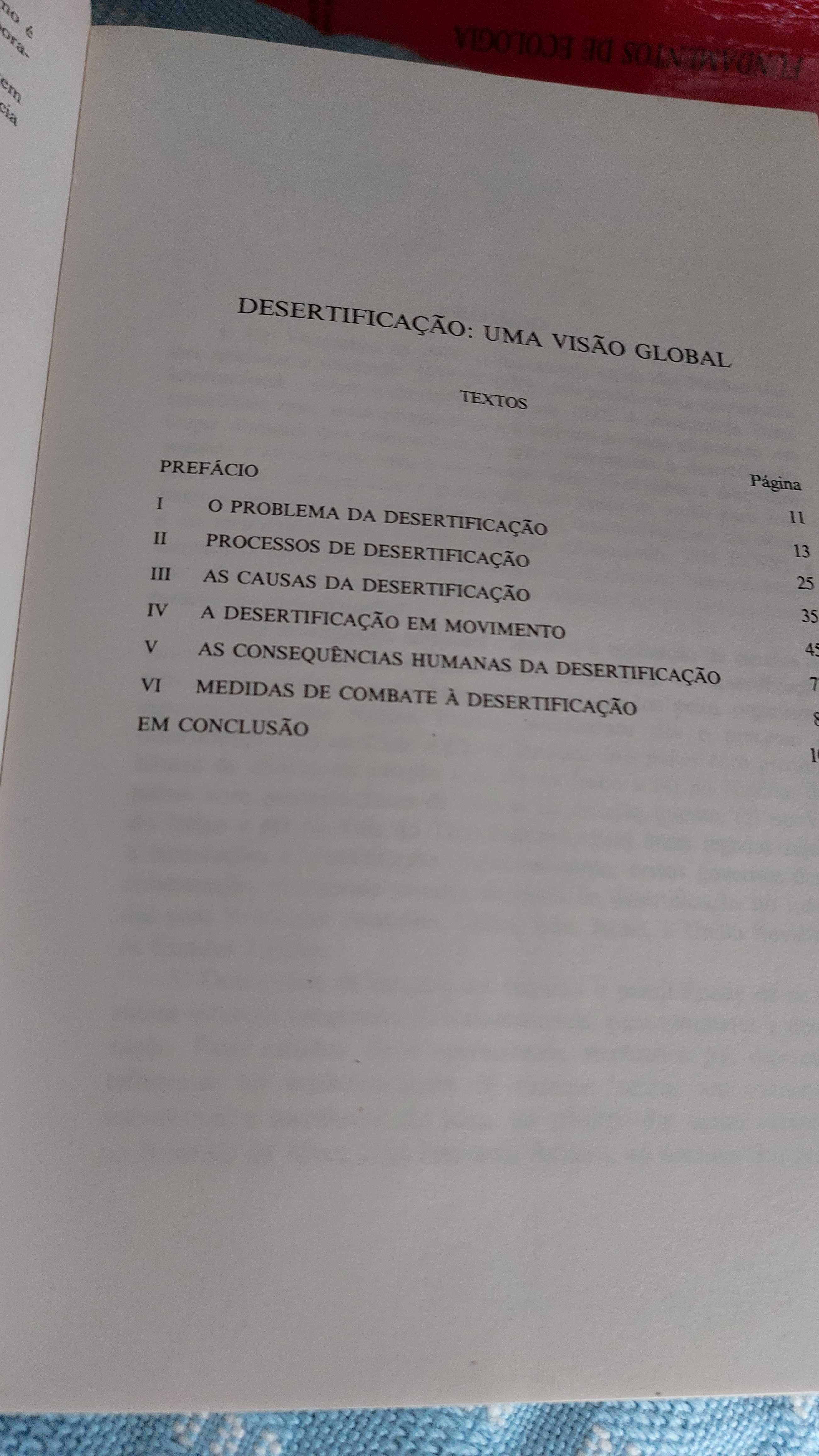 Livro  "Desertificação: Causas e Consequências"