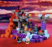 Магнітний конструктор Майнкрафт 100 кубиків Будівельні блоки Minecraft