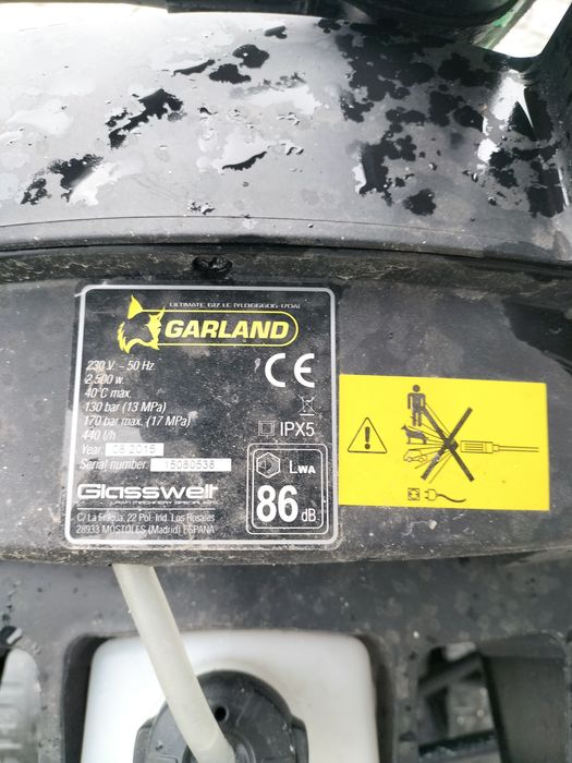 Máquina de lavar á pressão